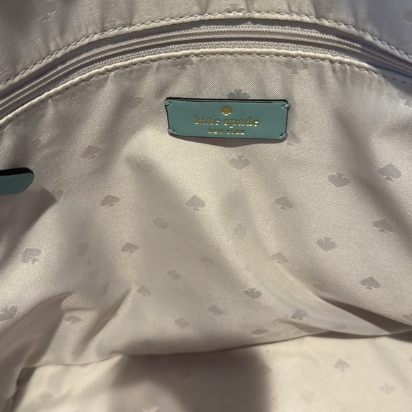 KATE SPADE DARLING ROBIN EGG BLUE BAG..PEBBLED TEXTURE..EXCELLENT CONDITION!!! - Picture 12 of 16